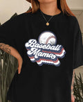 Vintage Baseball Mama Boy Lover Game Day Sport - Adult & Kids T-Shirts, Sweatshirts & Hoodies apparel design preview 1