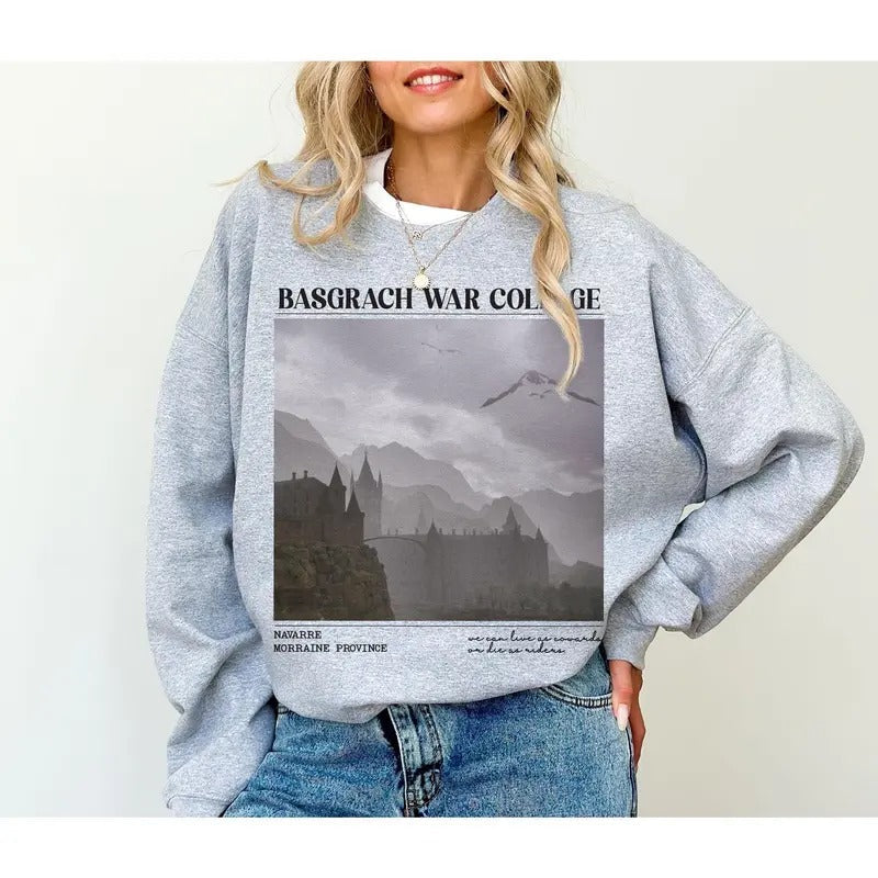 Vintage Basgiath War College Fourth Wing Violet - Adult & Kids T-Shirts, Sweatshirts & Hoodies apparel design preview 1