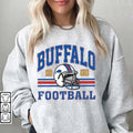 Vintage Buffalo Football Retro - Adult & Kids T-Shirts, Sweatshirts & Hoodies apparel design preview 1