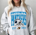 Vintage Carolina Football Fan - Adult & Kids T-Shirts, Sweatshirts & Hoodies apparel design preview 1