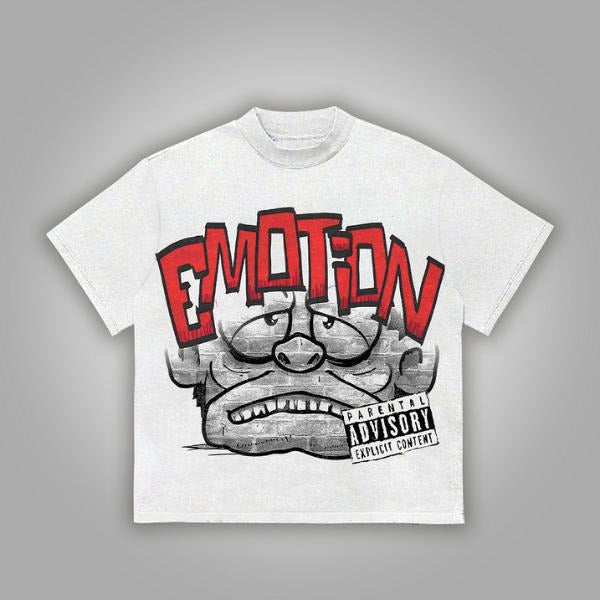 Vintage Cartoon Monster Emotion Cotton - Adult & Kids T-Shirts, Sweatshirts & Hoodies apparel design preview 1