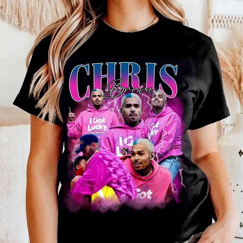 Vintage Ch.Ris Br.Own Bootleg Breezy Homage 90s Cb - Adult & Kids T-Shirts, Sweatshirts & Hoodies apparel design preview 1