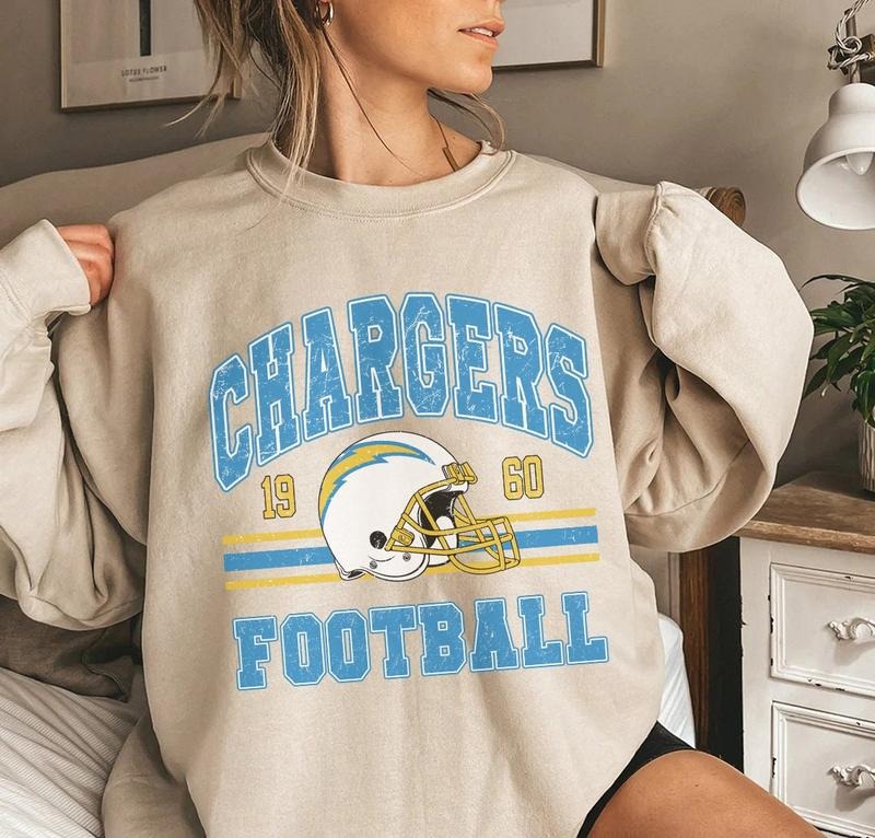 Vintage Chargers Football Los Angeles San Diego - Adult & Kids T-Shirts, Sweatshirts & Hoodies apparel design preview 1