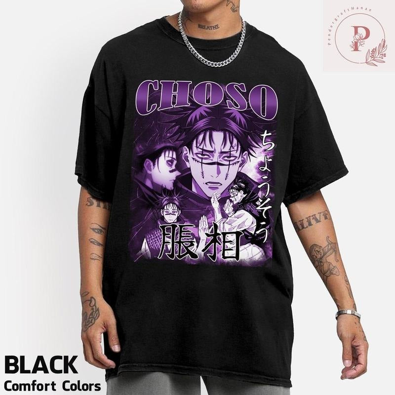 Vintage Choso Anime Manga - Adult & Kids T-Shirts, Sweatshirts & Hoodies apparel design preview 1