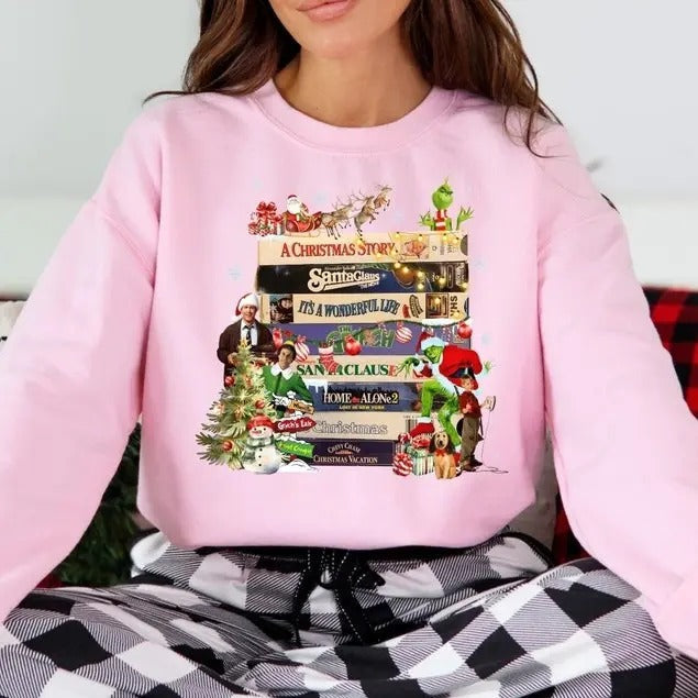 Vintage VHS Retro Funny 90s Movies Comfort Cotton - Adult & Kids T-Shirts, Sweatshirts & Hoodies apparel design preview 1