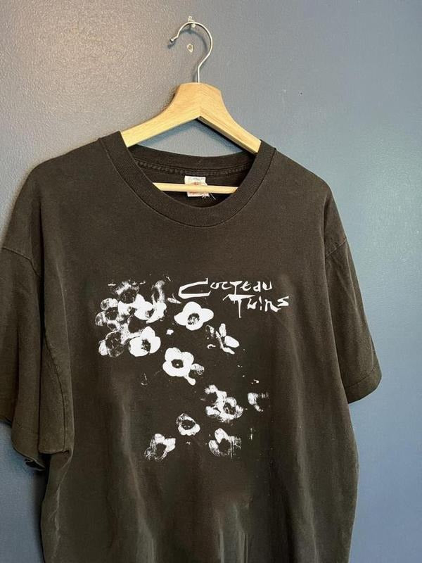 Vintage Cocteau Twins Flower Inpsired - Adult & Kids T-Shirts, Sweatshirts & Hoodies apparel design preview 1