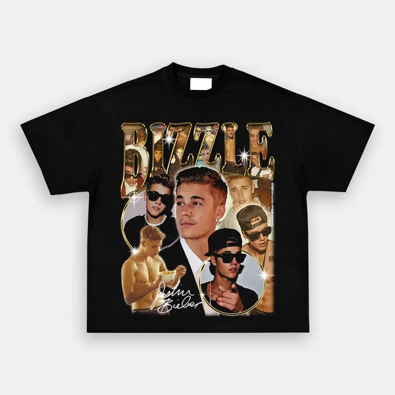 Vintage College Johnny Manziel Camiseta Justin Bizzle - Adult & Kids T-Shirts, Sweatshirts & Hoodies apparel design preview 1