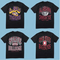 Vintage College NCAA All Team Retro Football Fan - Adult & Kids T-Shirts, Sweatshirts & Hoodies apparel design preview 1