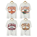 Vintage College NCAA White All Teams Classic Sport - Adult & Kids T-Shirts, Sweatshirts & Hoodies apparel design preview 1