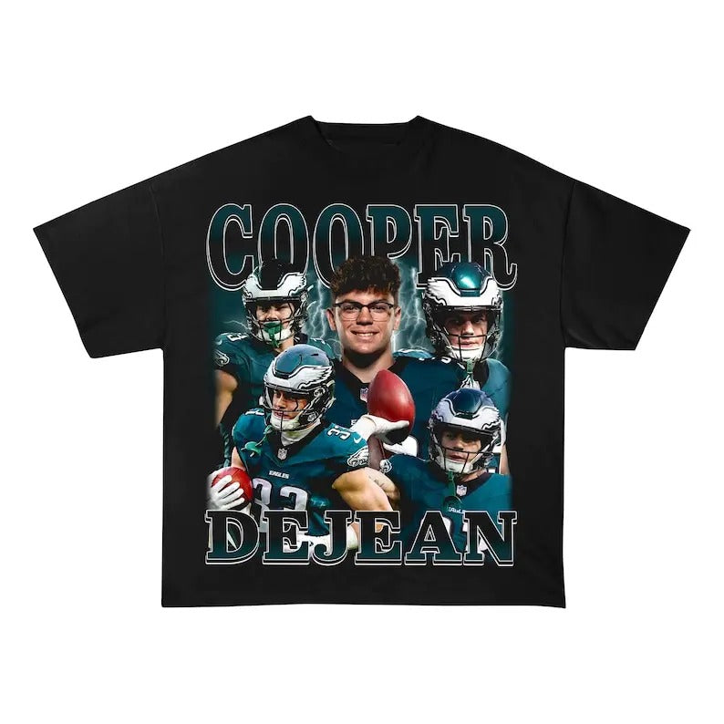 Vintage Cooper DeJean Sport Fan - Adult & Kids T-Shirts, Sweatshirts & Hoodies apparel design preview 1