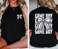 Vintage Coquette Baseball Mom Game Day Womenswear Top - Adult & Kids T-Shirts, Sweatshirts & Hoodies apparel design preview 1