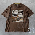Vintage Cowboys 90s Retro Country Wester Heavy Cotton - Adult & Kids T-Shirts, Sweatshirts & Hoodies apparel design preview 1