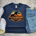 Vintage Dad Dinosaur Funny Father Fatherhood - Adult & Kids T-Shirts, Sweatshirts & Hoodies apparel design preview 1