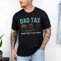 Vintage Dad Tax Funny Noun Personalised - Adult & Kids T-Shirts, Sweatshirts & Hoodies apparel design preview 1