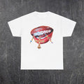 Vintage Diamond Teeth Cross Medium Rare Cotton - Adult & Kids T-Shirts, Sweatshirts & Hoodies apparel design preview 1