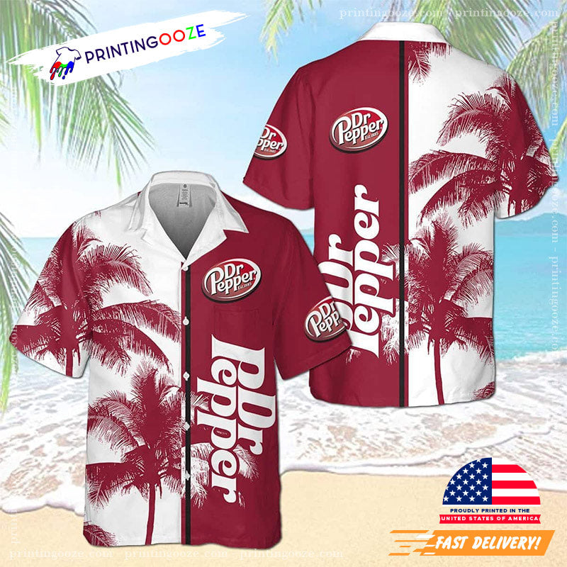 Vintage Dr. Pepper Beer Best Hawaiian - Adult & Kids T-Shirts, Sweatshirts & Hoodies apparel design preview 1