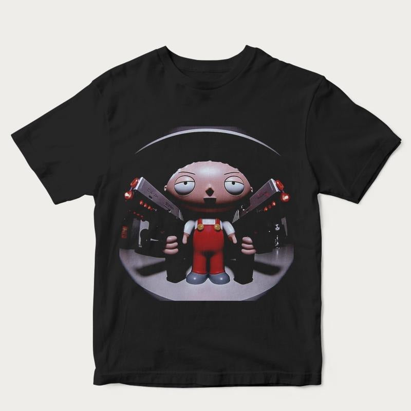 Vintage Family Guy Stewie Scarface Parody Meme 90s - Adult & Kids T-Shirts, Sweatshirts & Hoodies apparel design preview 1