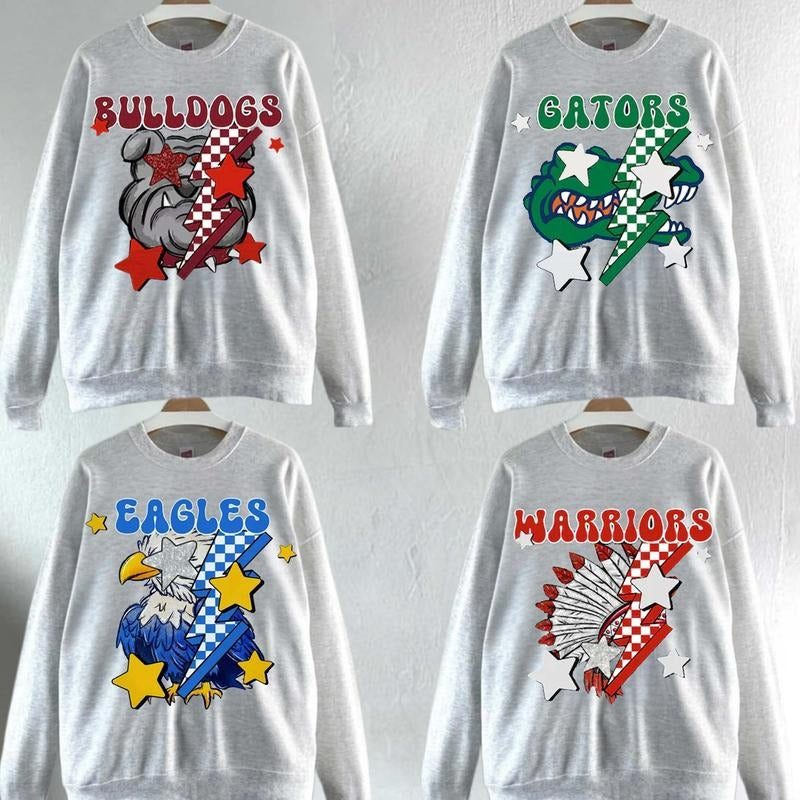 Vintage Football NCAA Classic All Teams Sport Fan - Adult & Kids T-Shirts, Sweatshirts & Hoodies apparel design preview 1