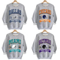 Vintage Football Team Sport Grey Fan - Adult & Kids T-Shirts, Sweatshirts & Hoodies apparel design preview 1