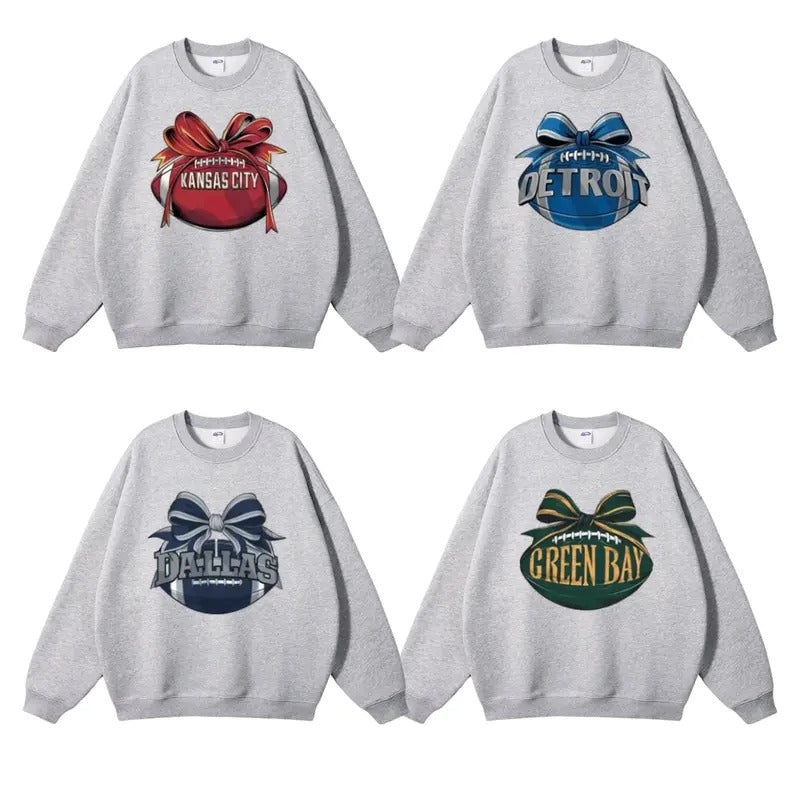 Vintage Football Team Sports Game Day Fans - Adult & Kids T-Shirts, Sweatshirts & Hoodies apparel design preview 1