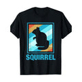 Vintage Geometric Squirrel Silhouette 100% Cotton - Adult & Kids T-Shirts, Sweatshirts & Hoodies apparel design preview 1