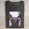 Vintage Ghostface Scream Halloween Heart Hands Spooky - Adult & Kids T-Shirts, Sweatshirts & Hoodies apparel design preview 1