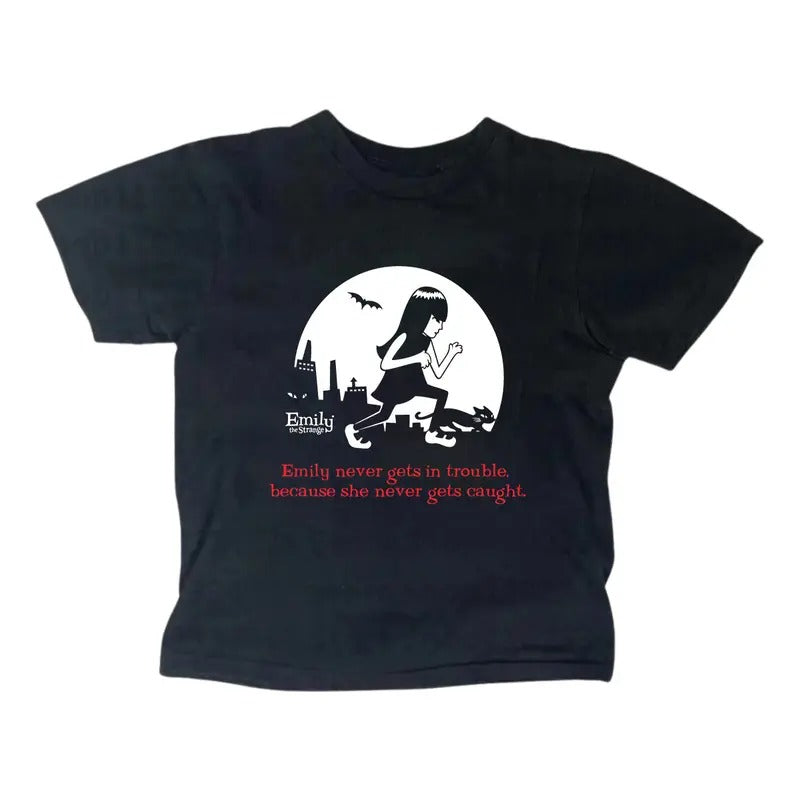 Vintage Gothic Emo Girl Baby Y2k Top Streetwear - Adult & Kids T-Shirts, Sweatshirts & Hoodies apparel design preview 1