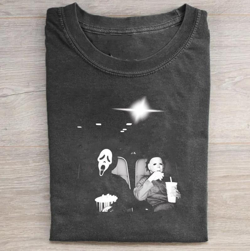 Vintage Halloween Tropical Human Menswear Top - Adult & Kids T-Shirts, Sweatshirts & Hoodies apparel design preview 1