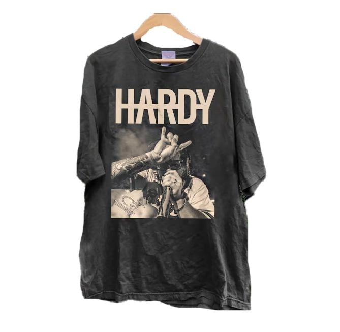 Vintage Hardy Music Tour Quit Fans Country Cotton - Adult & Kids T-Shirts, Sweatshirts & Hoodies apparel design preview 1