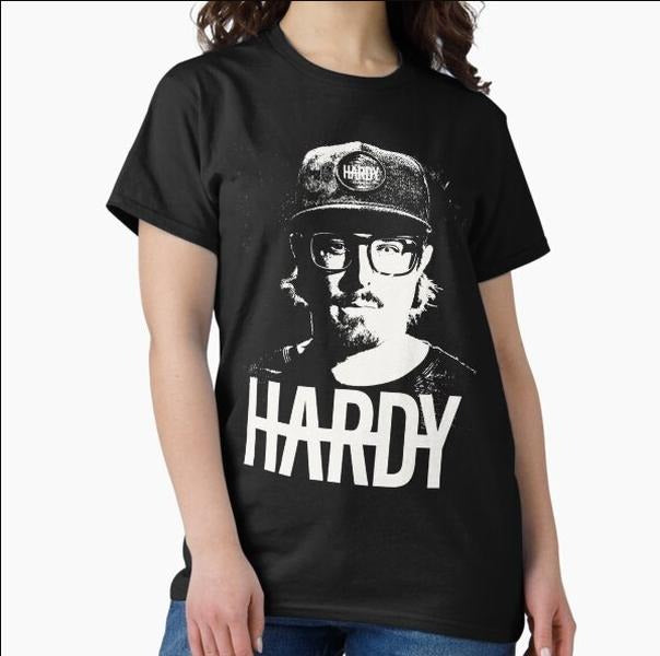 Vintage Hardy Music - Adult & Kids T-Shirts, Sweatshirts & Hoodies apparel design preview 1