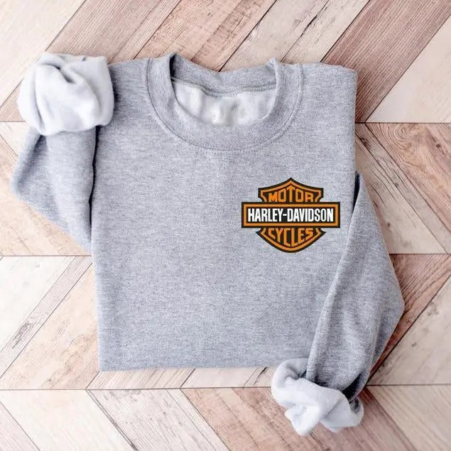 Vintage Harly Davids0n Logo Perfect Motorcycle - Adult & Kids T-Shirts, Sweatshirts & Hoodies apparel design preview 1
