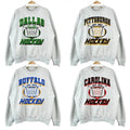Vintage Hockey All Team Ash Grey American Fan Gameday - Adult & Kids T-Shirts, Sweatshirts & Hoodies apparel design preview 1