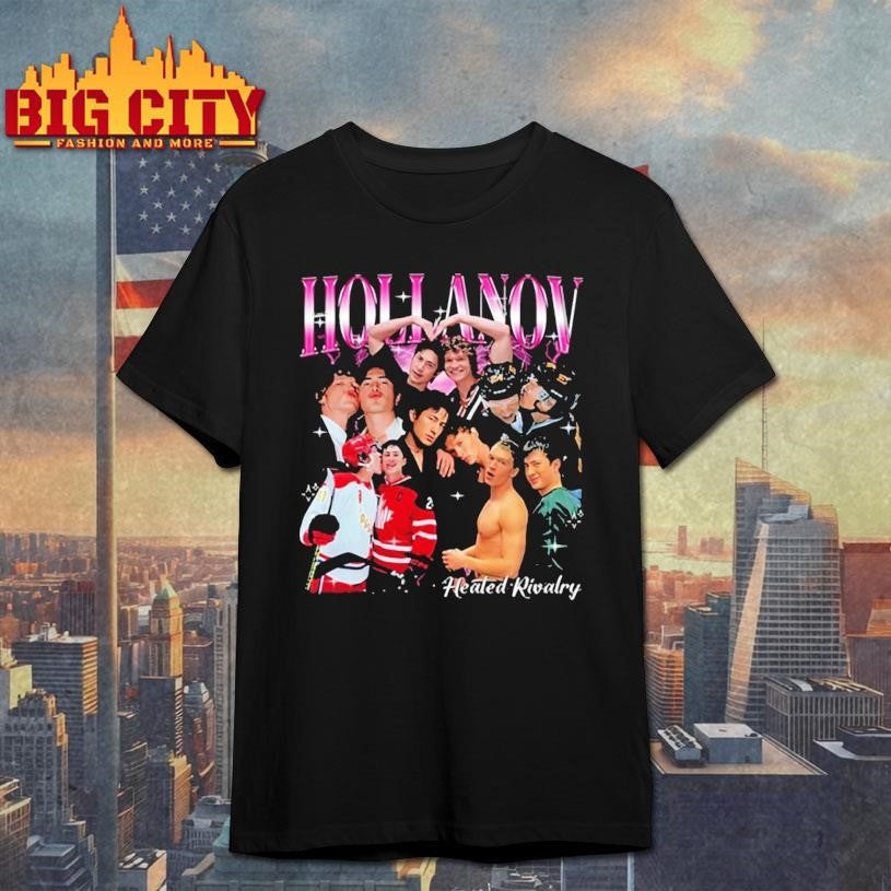 Vintage Hollanov Heated Rivalry - Adult & Kids T-Shirts, Sweatshirts & Hoodies apparel design preview 1
