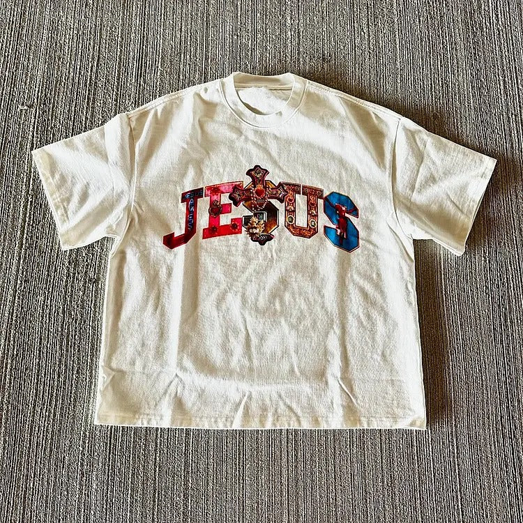 Vintage Jesus 100% Cotton Menswear Top Polyester - Adult & Kids T-Shirts, Sweatshirts & Hoodies apparel design preview 1