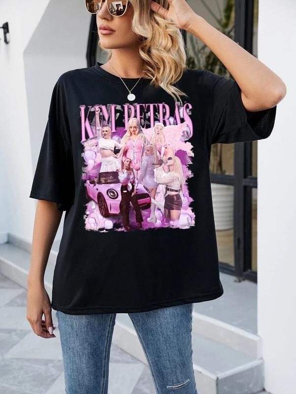 Vintage Kim Petras Concert 2023 Petty Fan Short - Adult & Kids T-Shirts, Sweatshirts & Hoodies apparel design preview 1