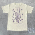 Vintage Lavender 90s Retro Wildflowers Nature - Adult & Kids T-Shirts, Sweatshirts & Hoodies apparel design preview 1