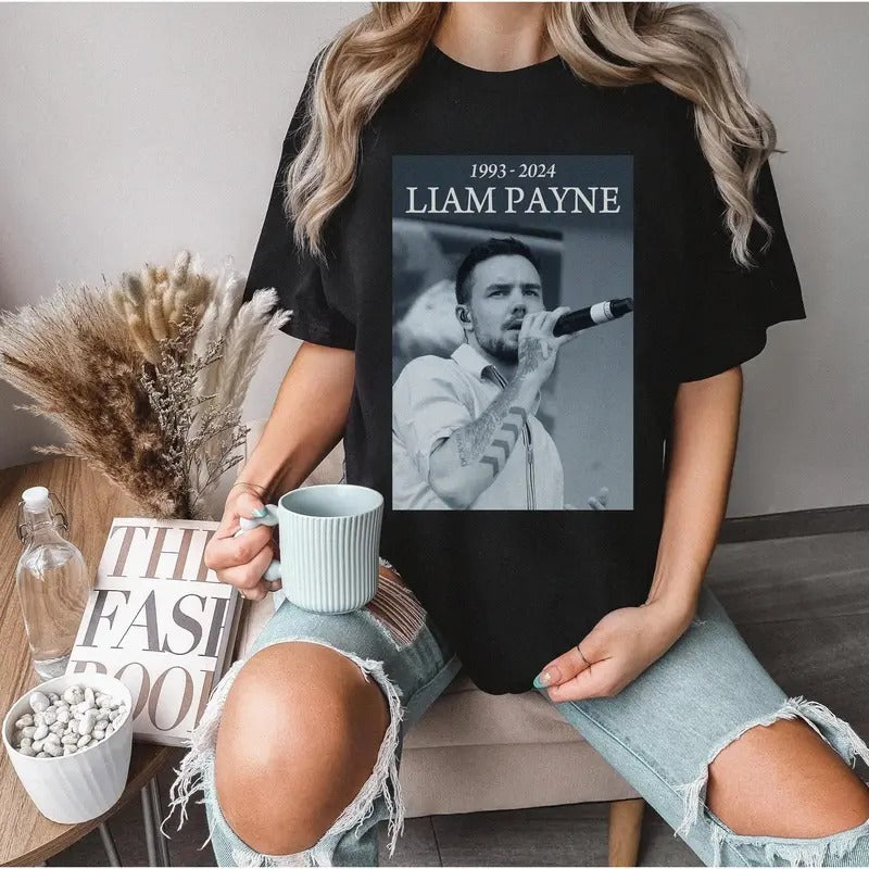 Vintage Liam Payne Tribute 1D Legacy Celebrate Fan - Adult & Kids T-Shirts, Sweatshirts & Hoodies apparel design preview 1