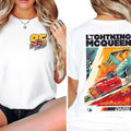 Vintage Lightning Mcqueen II 95 Radiator Springs - Adult & Kids T-Shirts, Sweatshirts & Hoodies apparel design preview 1