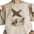 Vintage Mallard Flight Hunting Cotton Womenswear Day - Adult & Kids T-Shirts, Sweatshirts & Hoodies apparel design preview 1