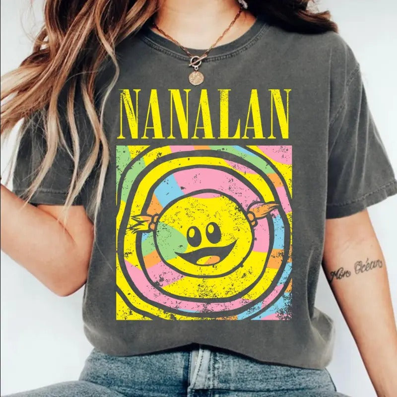 Vintage Nanalan Meme Trending Cartoon Retro Peepo - Adult & Kids T-Shirts, Sweatshirts & Hoodies apparel design preview 1