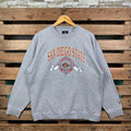 Vintage Ncaa San Diego State Jumper Print Logo Grey - Adult & Kids T-Shirts, Sweatshirts & Hoodies apparel design preview 1
