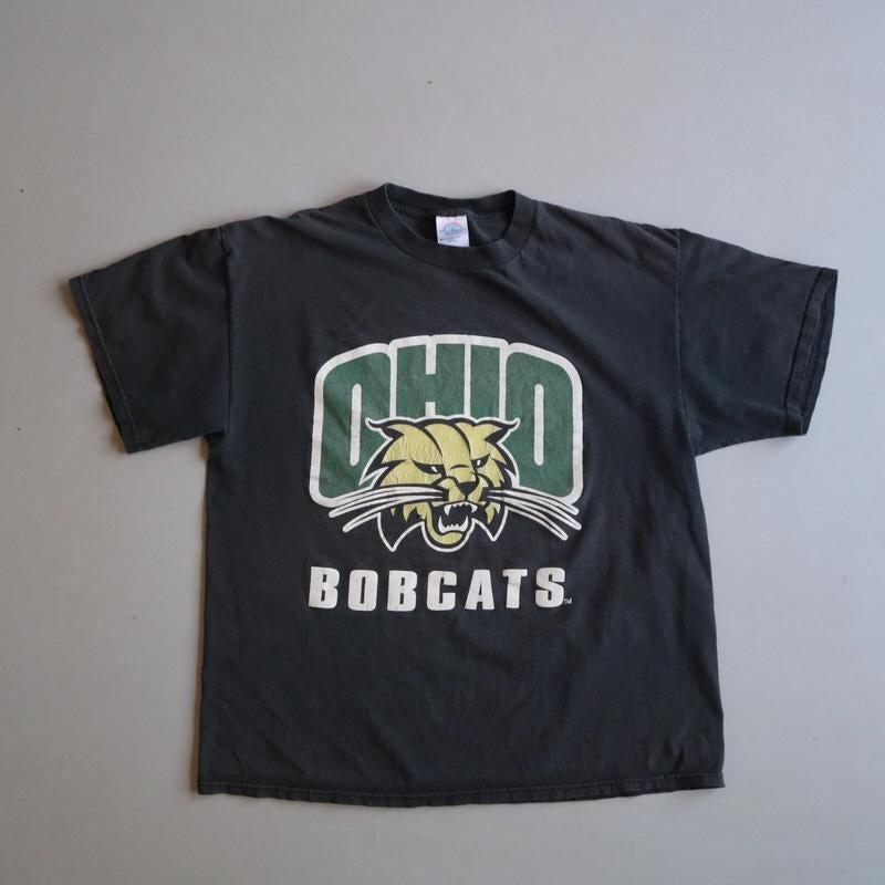 Vintage Ohio University Bobcats Hoodie38 - Adult & Kids T-Shirts, Sweatshirts & Hoodies apparel design preview 1