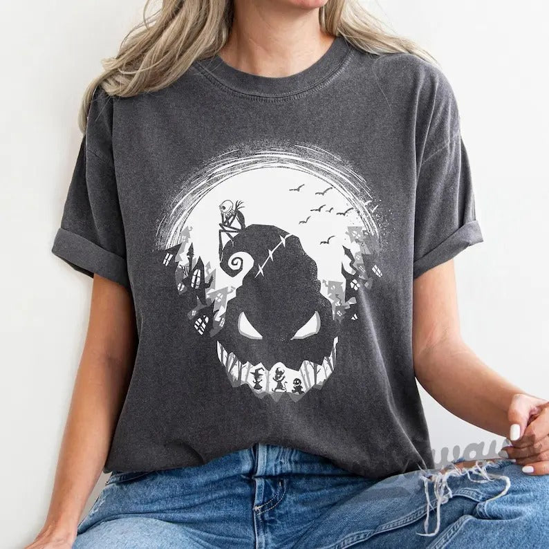 Vintage Oogie Boogie Bash 2024 Halloween Jack - Adult & Kids T-Shirts, Sweatshirts & Hoodies apparel design preview 1