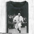 Vintage Papa Francis Playing Basketball RIP Memorial - Adult & Kids T-Shirts, Sweatshirts & Hoodies apparel design preview 1
