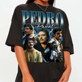 Vintage Pedro Pascal Retro 90s Narco Fans Tribute - Adult & Kids T-Shirts, Sweatshirts & Hoodies apparel design preview 1