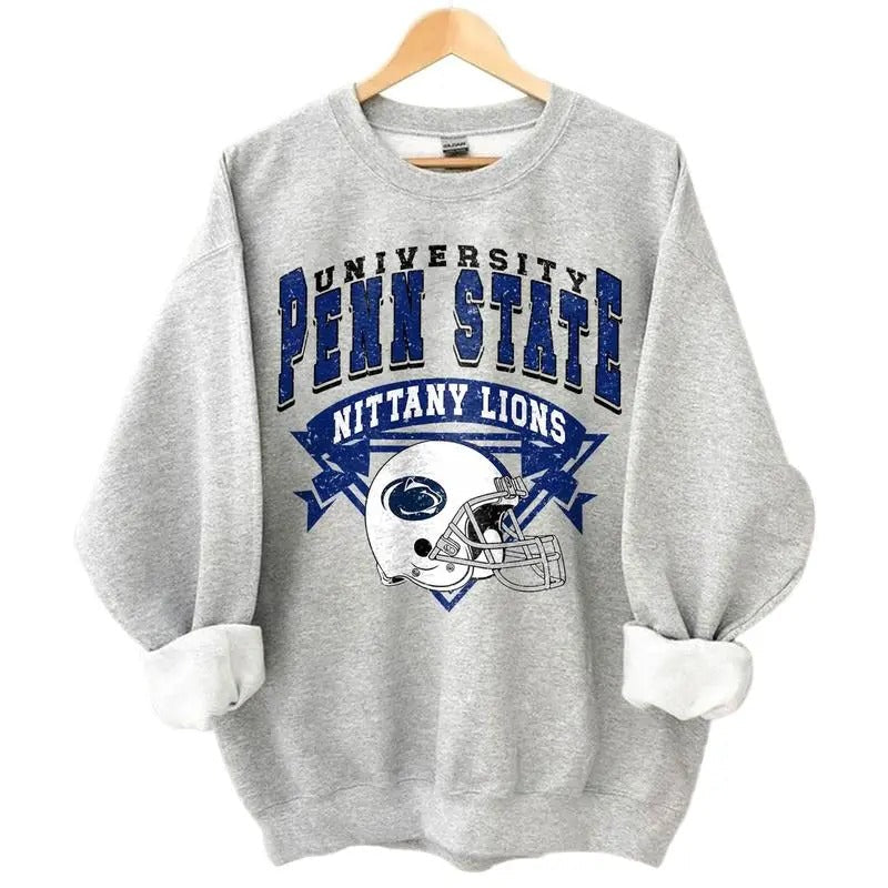 Vintage Penn State Nittany Lions Football Team - Adult & Kids T-Shirts, Sweatshirts & Hoodies apparel design preview 1