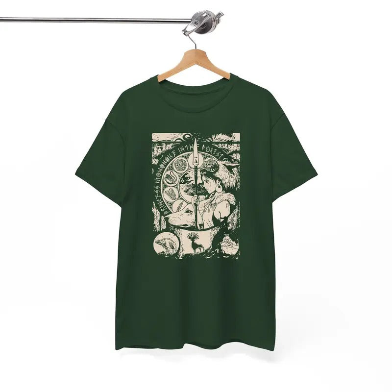 Vintage Princess Mononoke Studio Ghibli Miyazaki - Adult & Kids T-Shirts, Sweatshirts & Hoodies apparel design preview 1