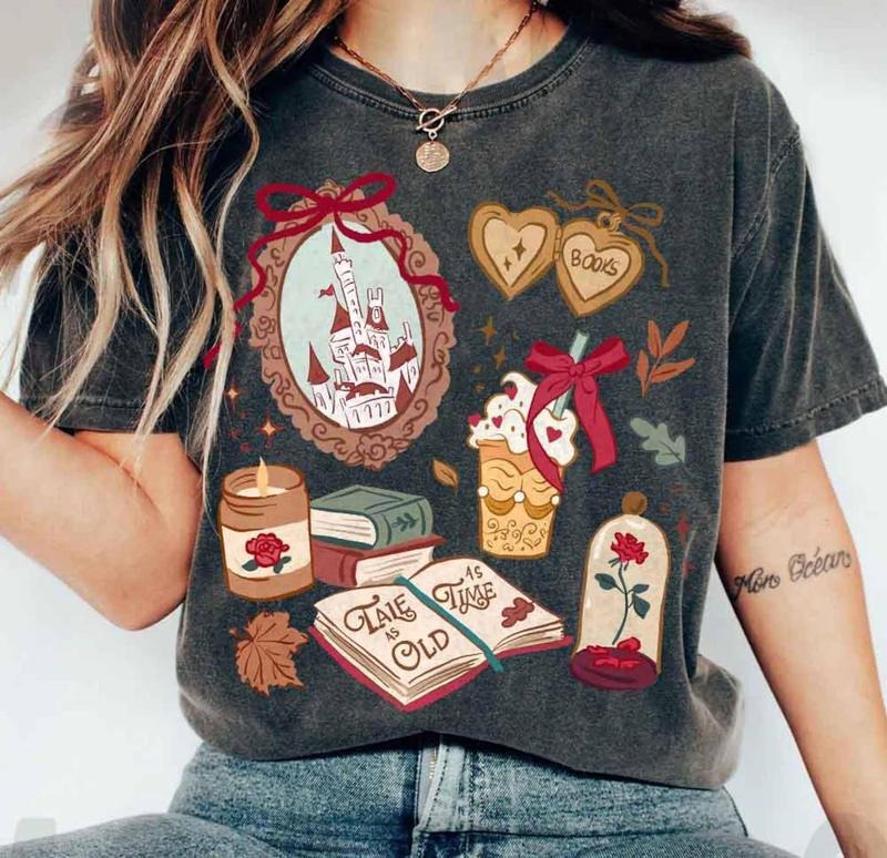 Vintage Retro Princess Book Club Bookish Lover Girly - Adult & Kids T-Shirts, Sweatshirts & Hoodies apparel design preview 1