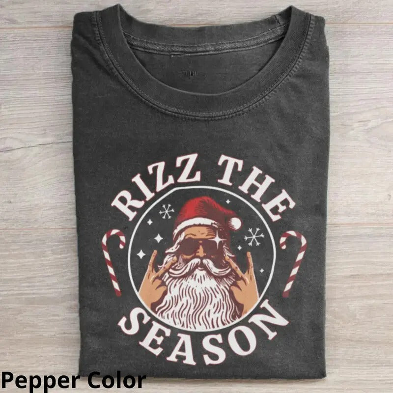 Vintage Rizz Season Funny Womenswear Top - Adult & Kids T-Shirts, Sweatshirts & Hoodies apparel design preview 1
