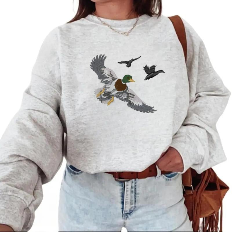 Vintage Small Mallards Flight Print - Adult & Kids T-Shirts, Sweatshirts & Hoodies apparel design preview 1